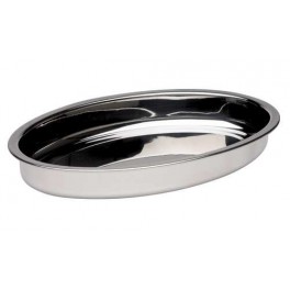 FUENTE OVAL HONDA INOX 45.5X29,5CM