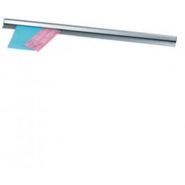 BARRA SUJETA NOTAS ALUMINIO 46CM