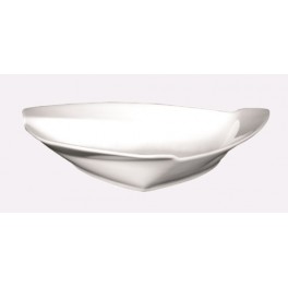 PLATO HONDO TWIRL TRIANGULAR 24 cms